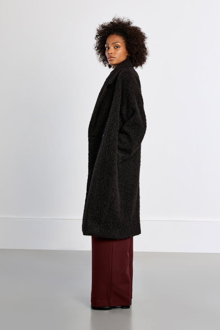 TERRY KNIT COAT