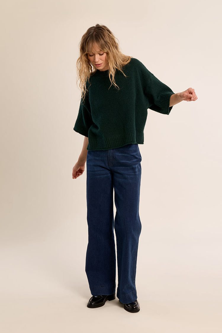FLARED SWEATER