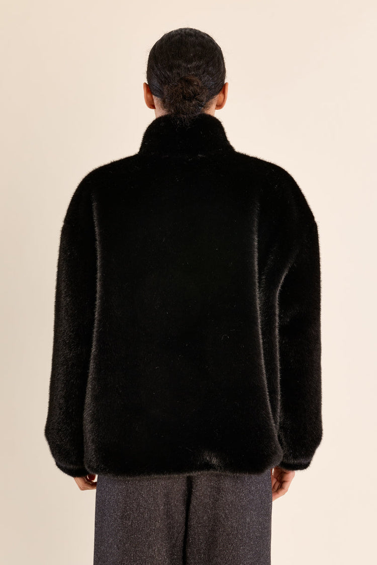 FAUX FUR COAT