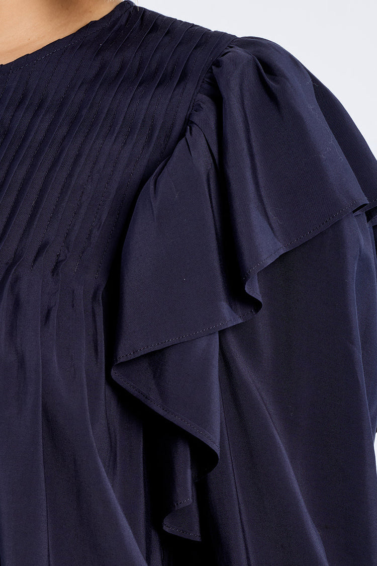 RUFFLE BLOUSE