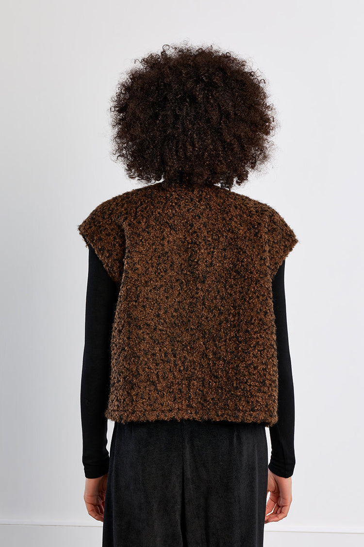 TERRY KNIT VEST