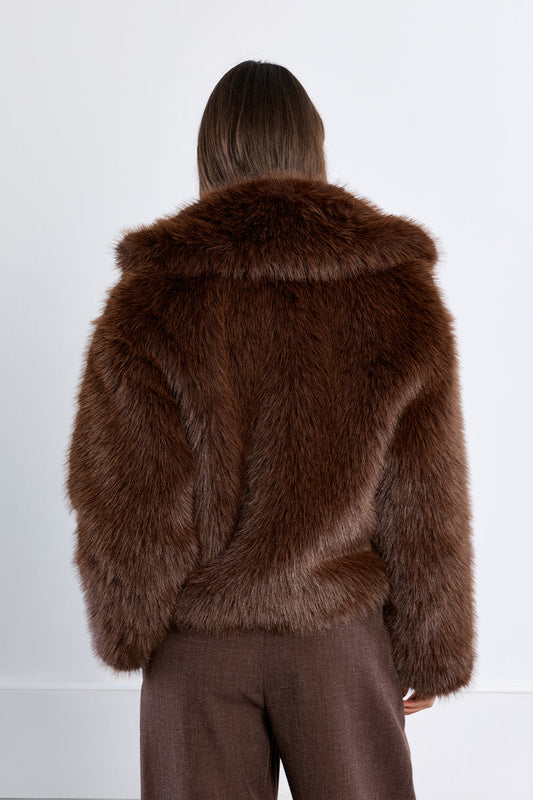 FAUX FUR COAT