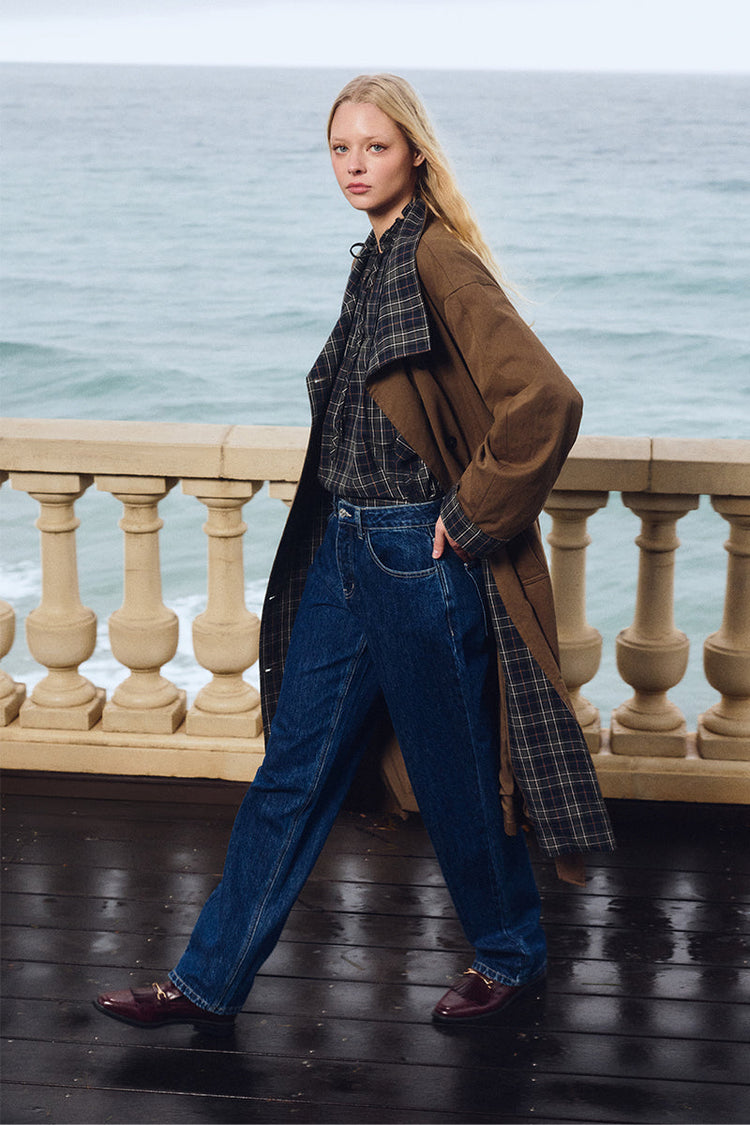 BELTED TRENCH COAT