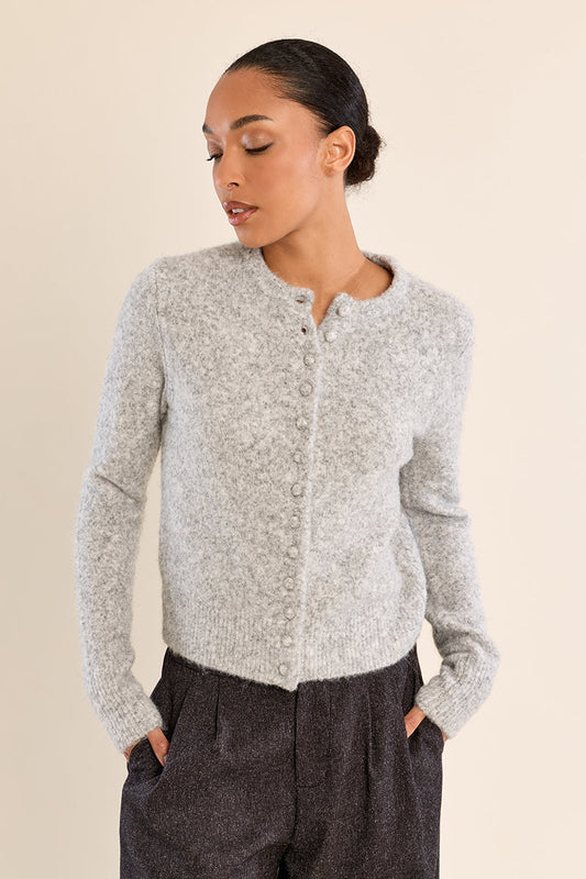 BUTTONED CARDIGAN