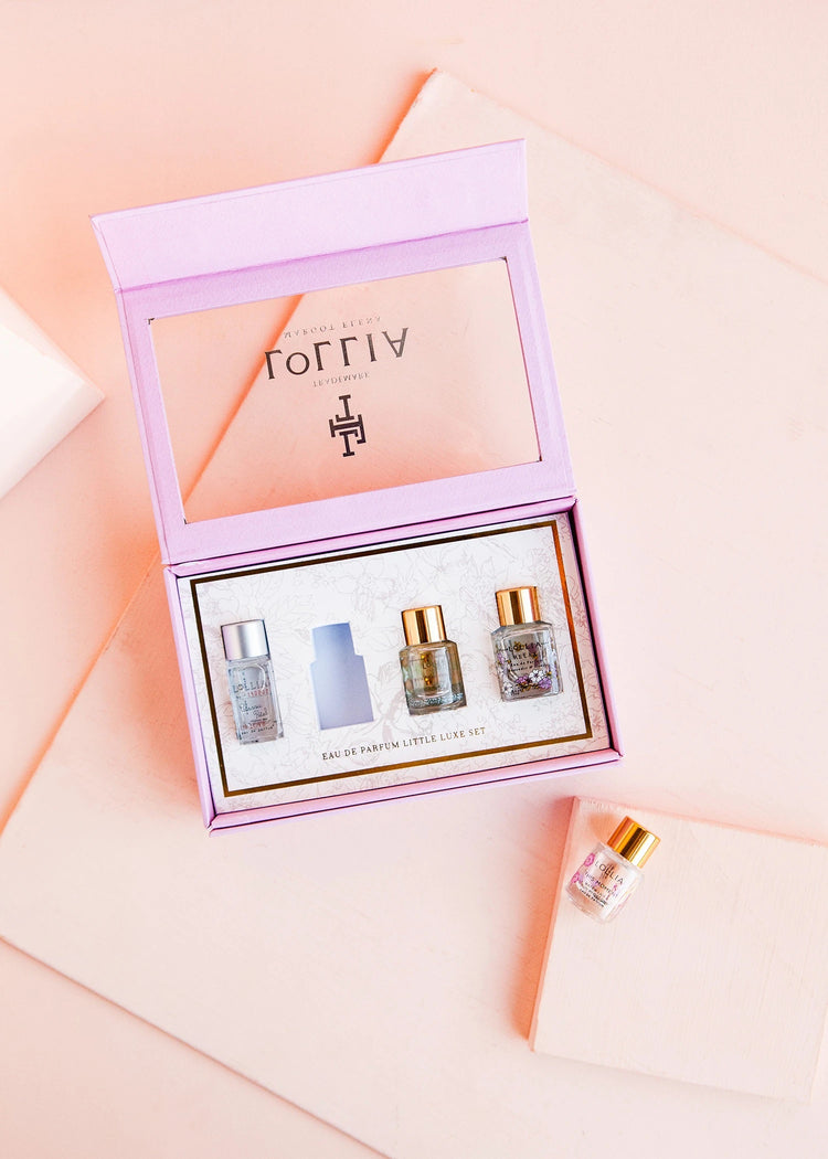 lollia little luxe perfume gift set