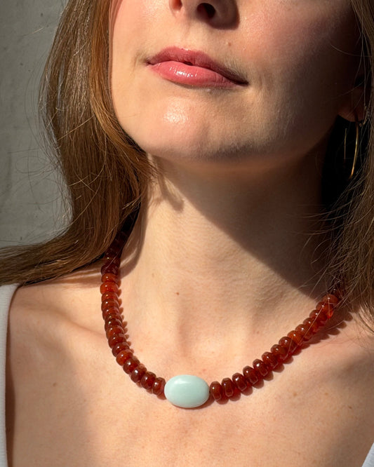 Terracotta Tide necklace