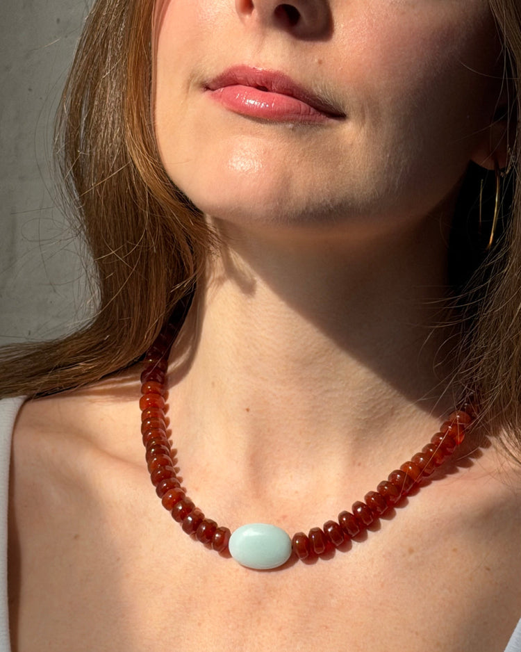 Terracotta Tide necklace