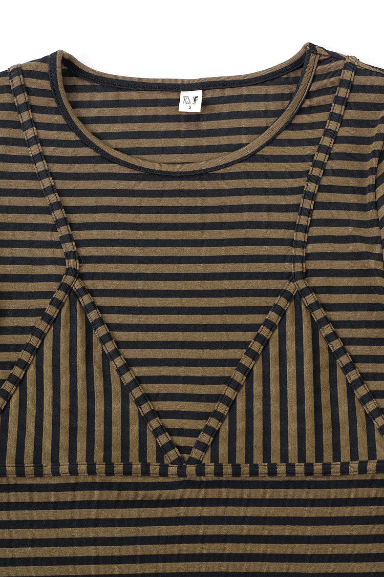 BIKINI BOD STRIPE LONG SLEEVE