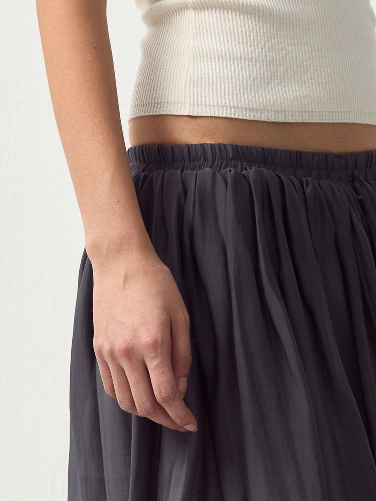 TIERED FLARE SKIRT
