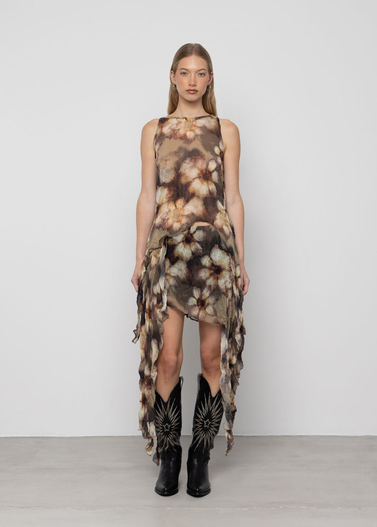 ASYMMETRIC SKIRT