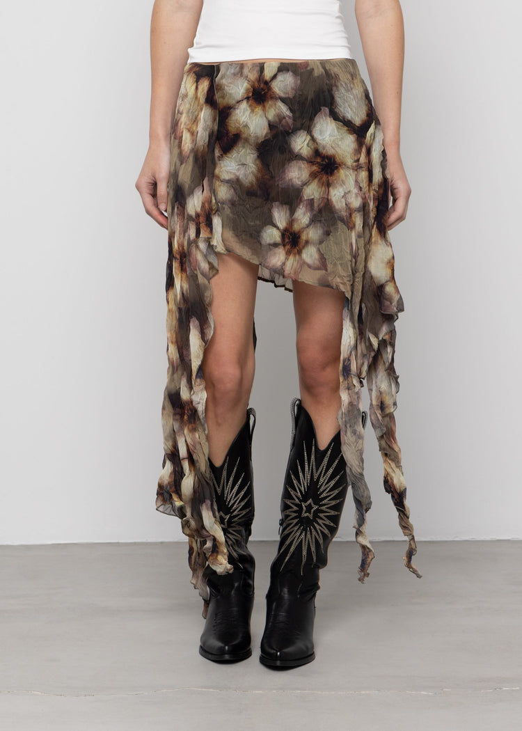 ASYMMETRIC SKIRT