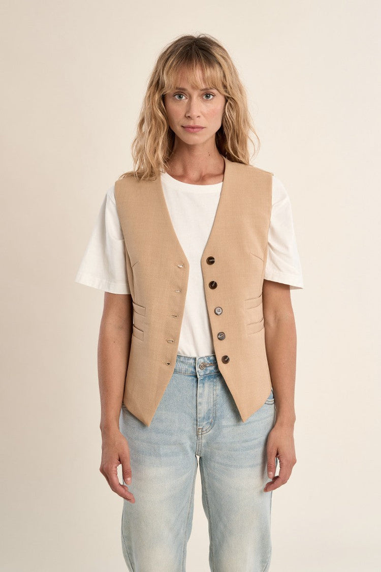 WOVEN WAISTCOAT