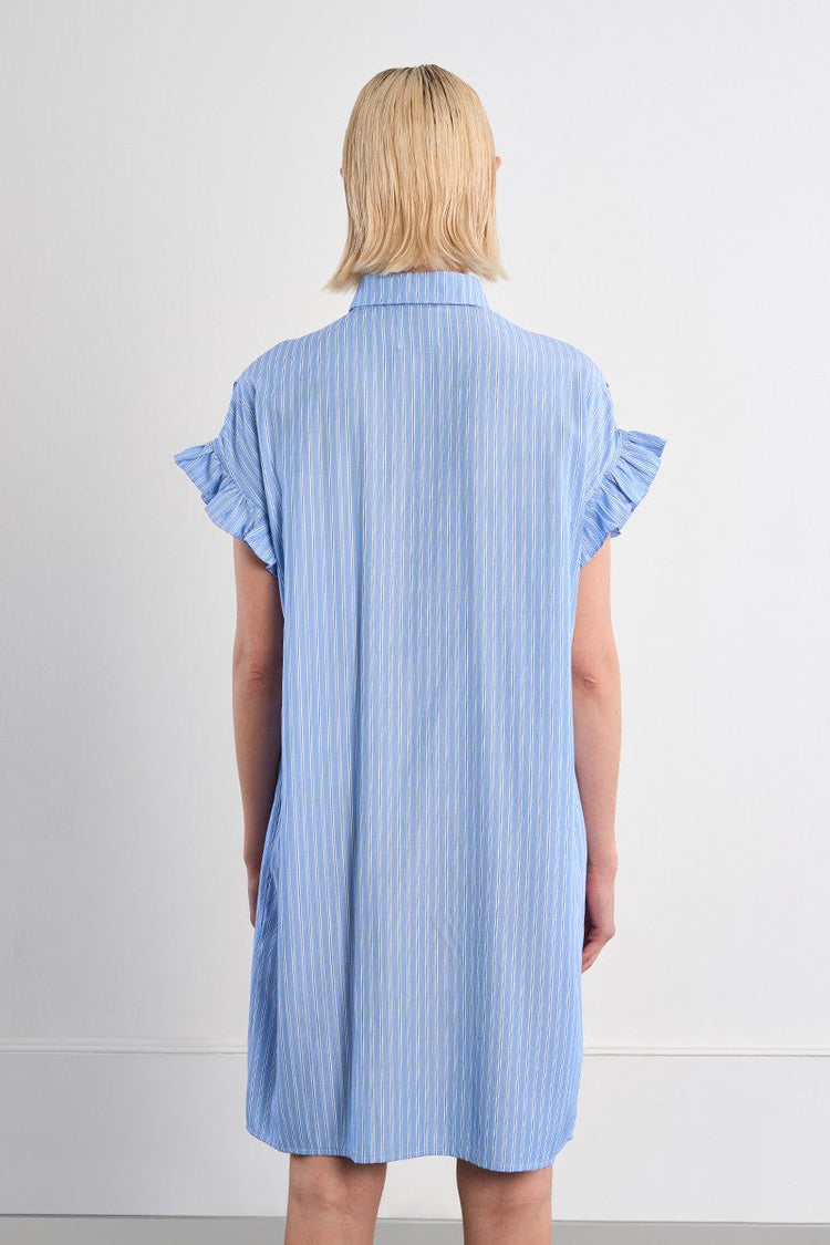 GATHERED SHIRTDRESS