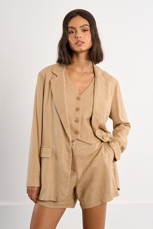 WOVEN BLAZER