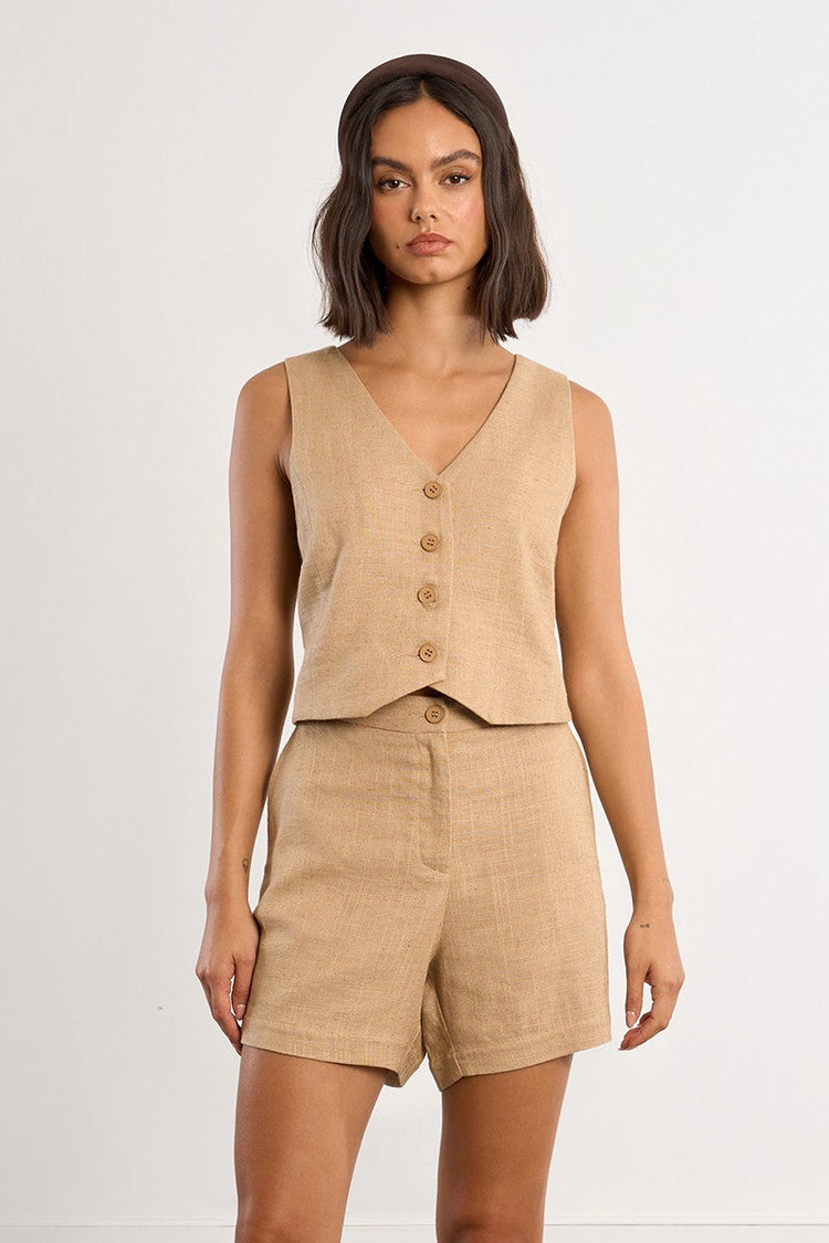 WOVEN VEST