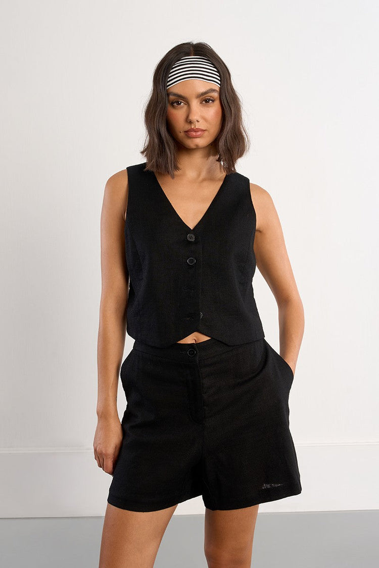WOVEN VEST