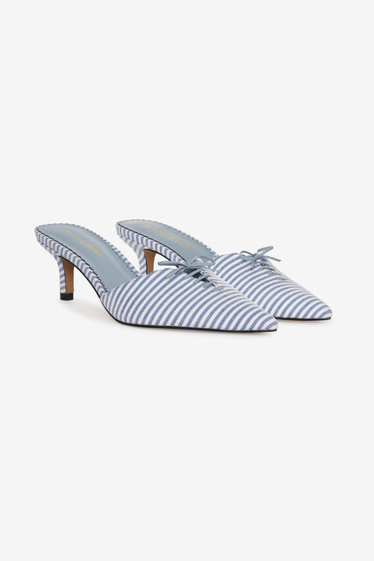 AMY LINEN MULE