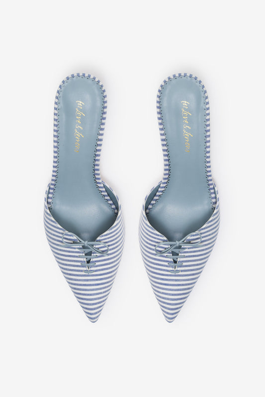 AMY LINEN MULE