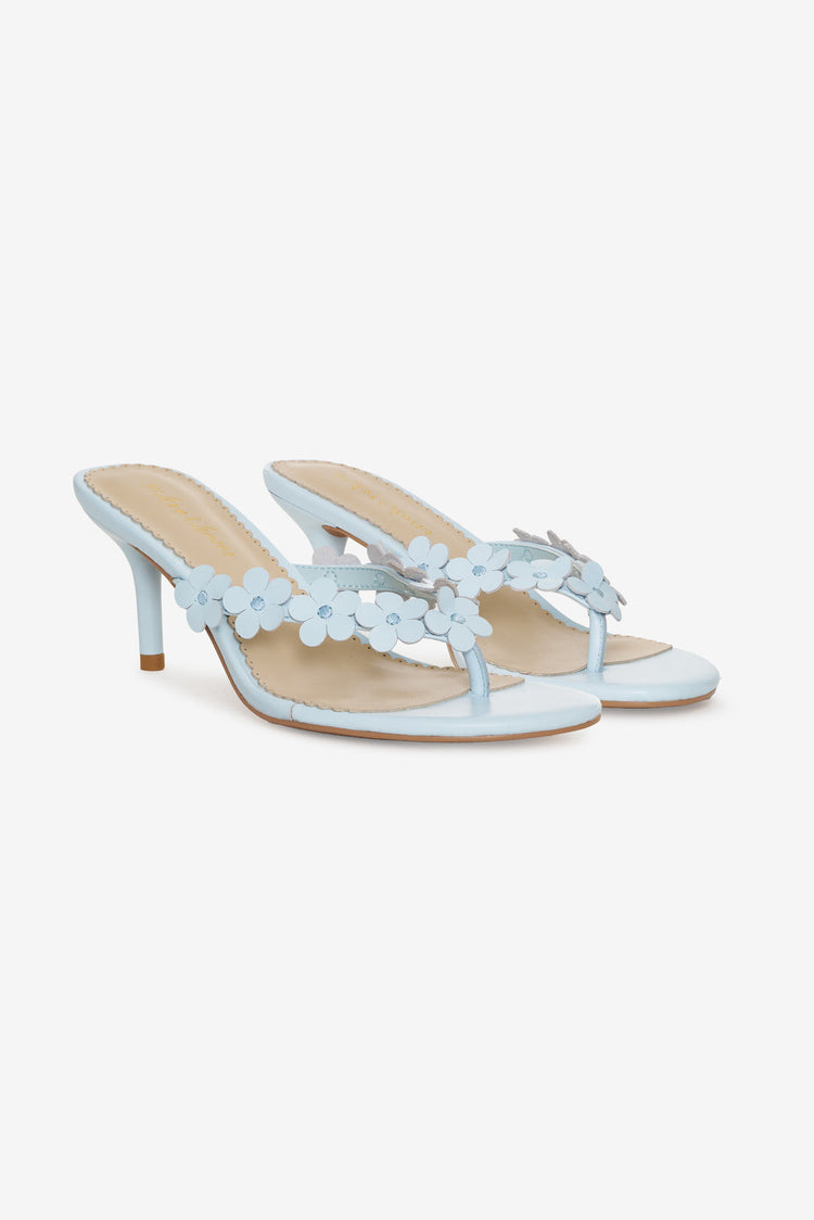 GIA FLORAL HEEL