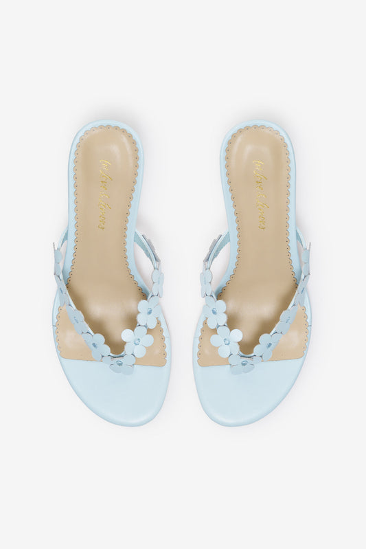 GIA FLORAL HEEL