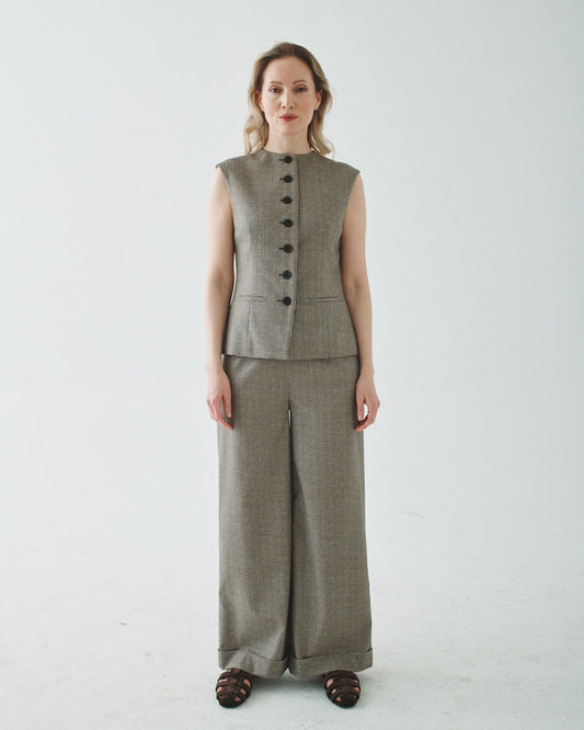 WIDE CUFF PANT