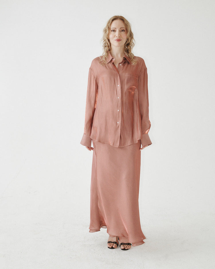 ORGANZA MAXI SKIRT
