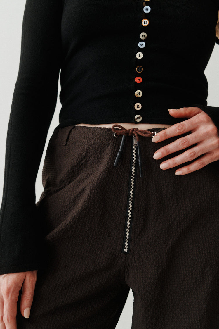 SEERSUCKER CARGO PANT