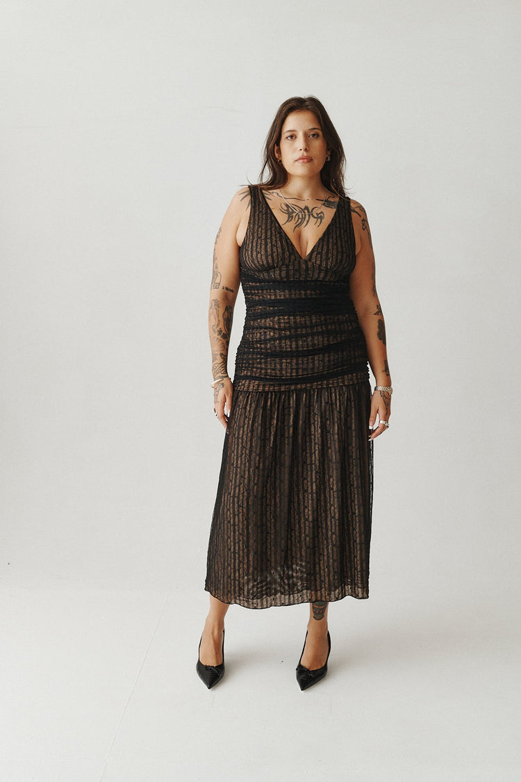 LAYERED LACE DRESS