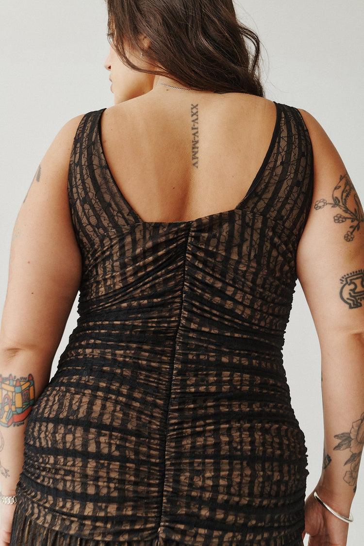 LAYERED LACE DRESS