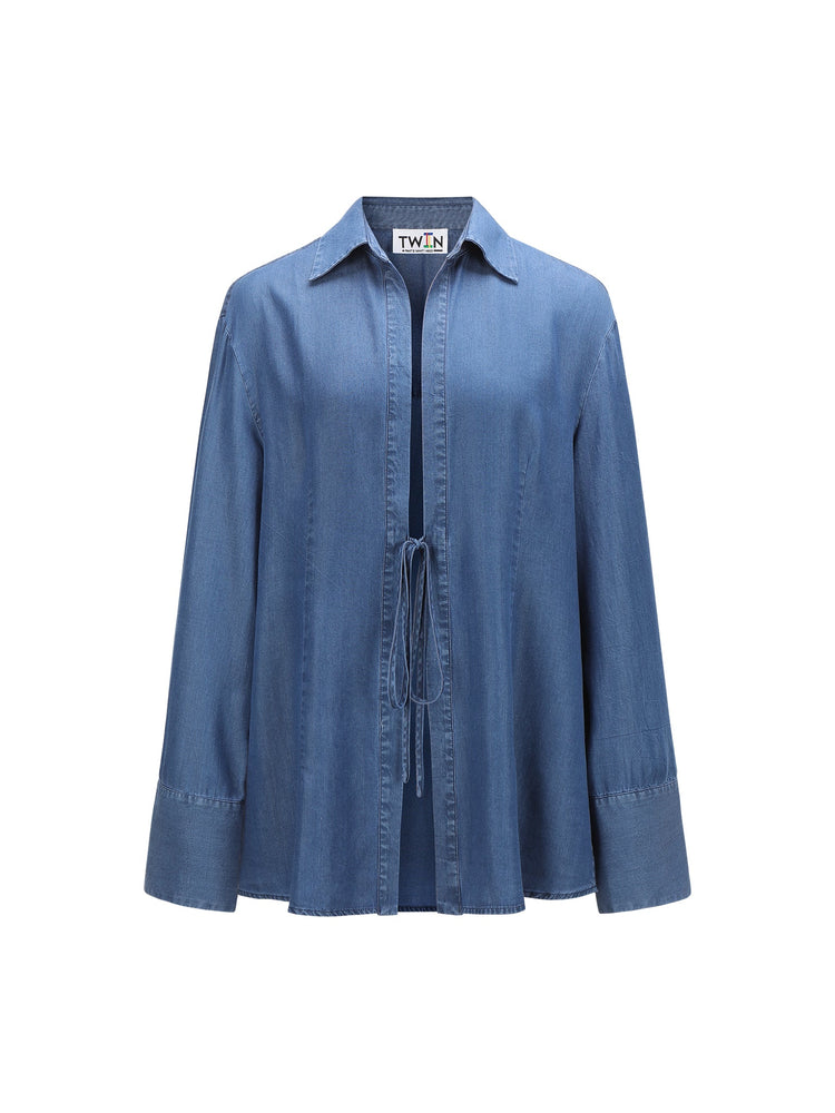 TIE OVERSHIRT