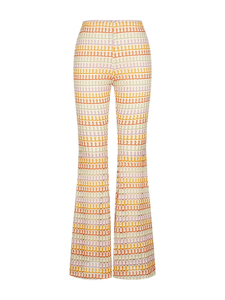 CROCHET FLARE PANT