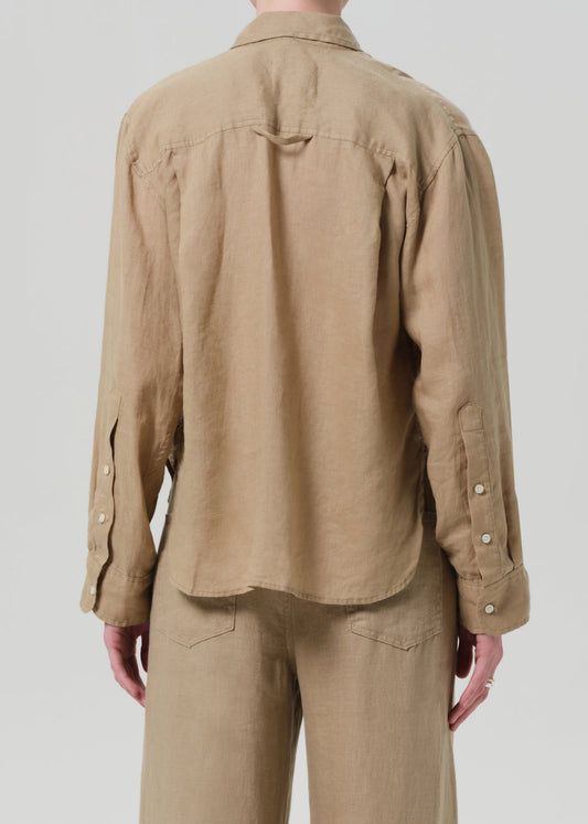 KAYLA SHRUNKEN SHIRT