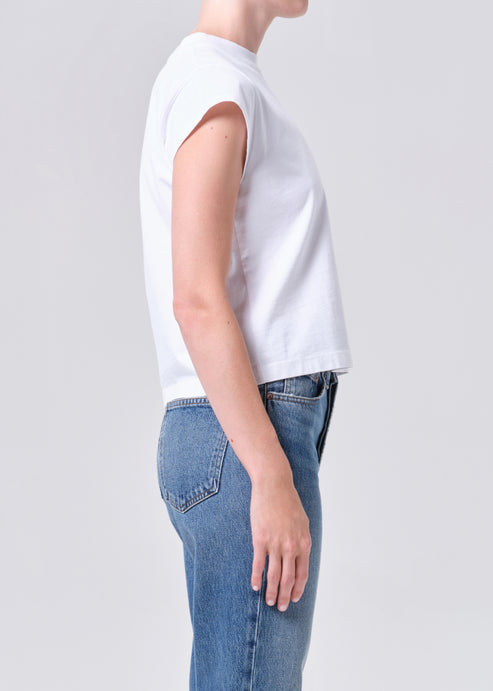 BRYCE CAP SLEEVE TEE