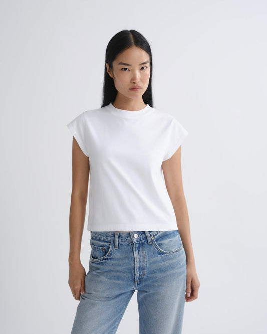 BRYCE CAP SLEEVE TEE