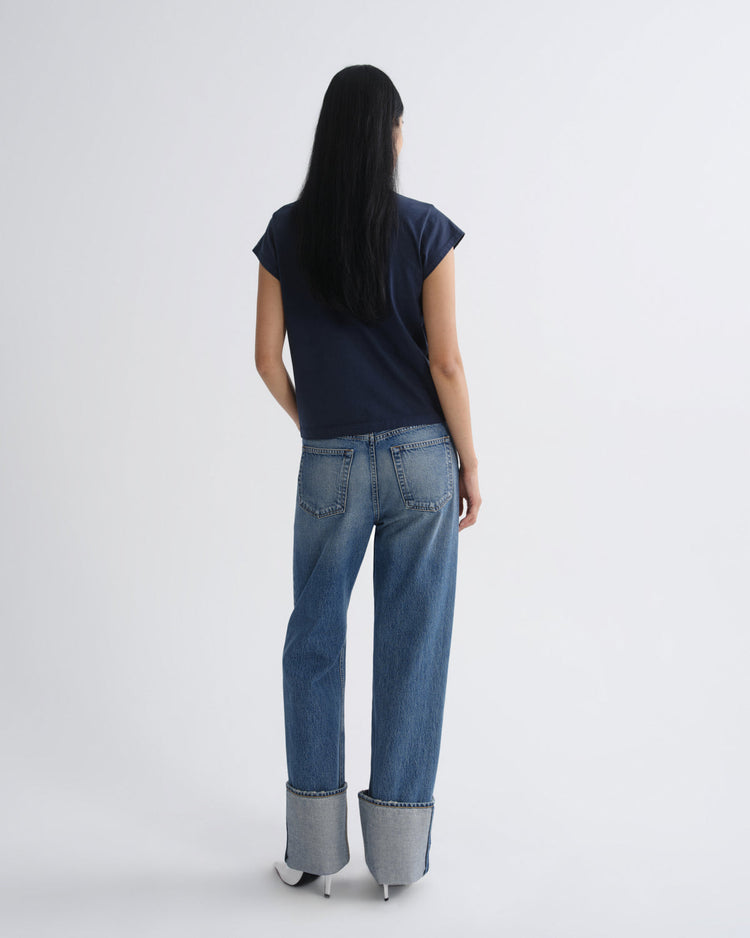 BRYCE CAP SLEEVE TEE