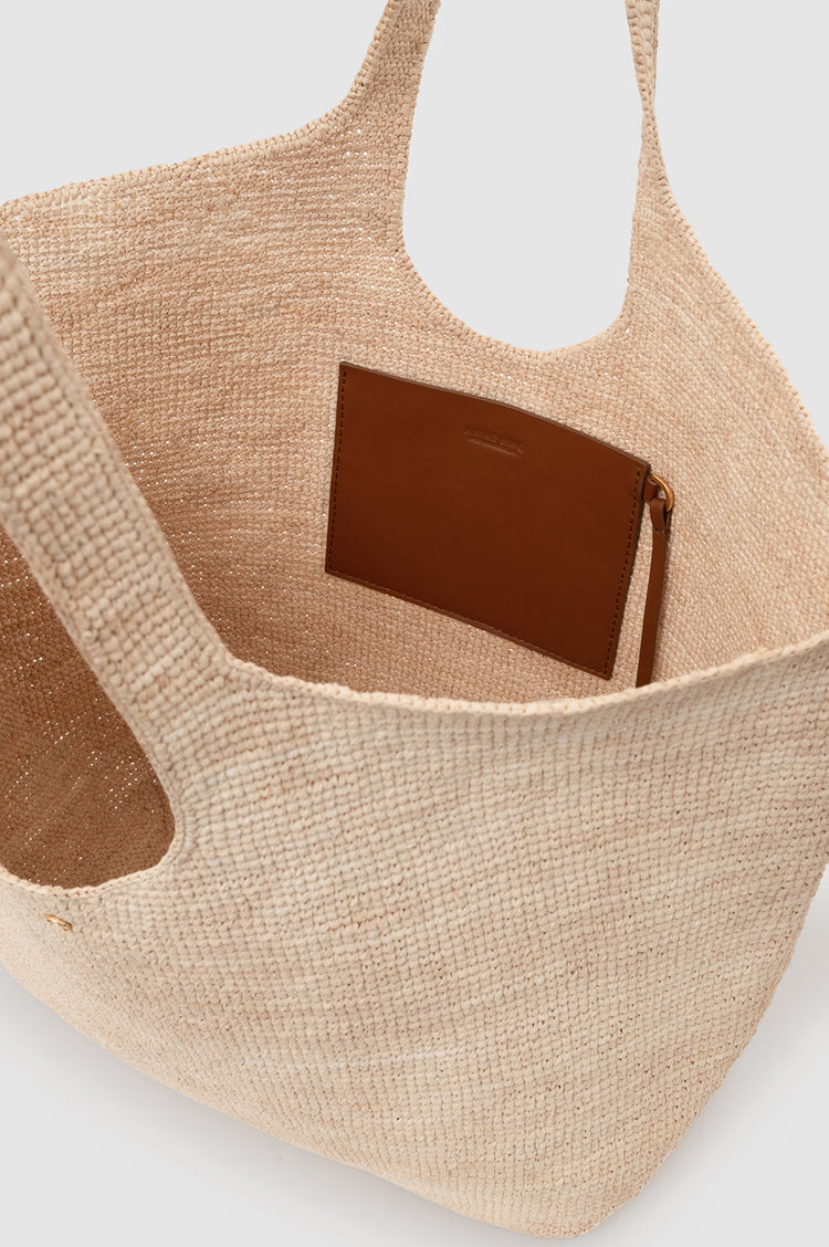 LILI TOTE RAPHIA