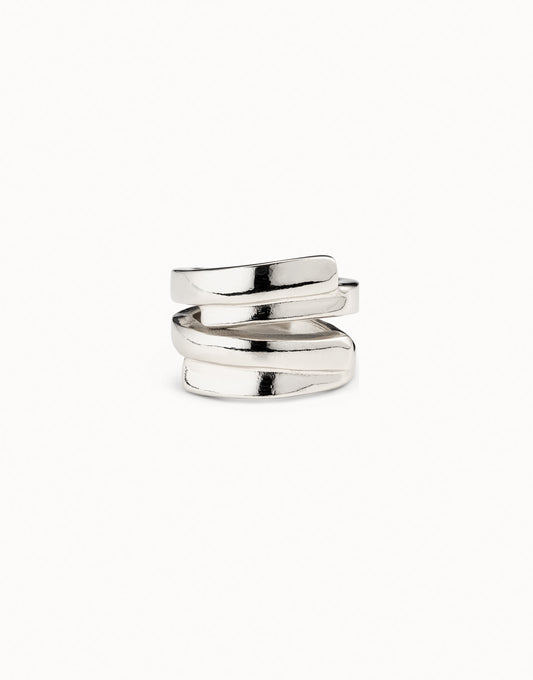 MULTI BAND RING SILVER