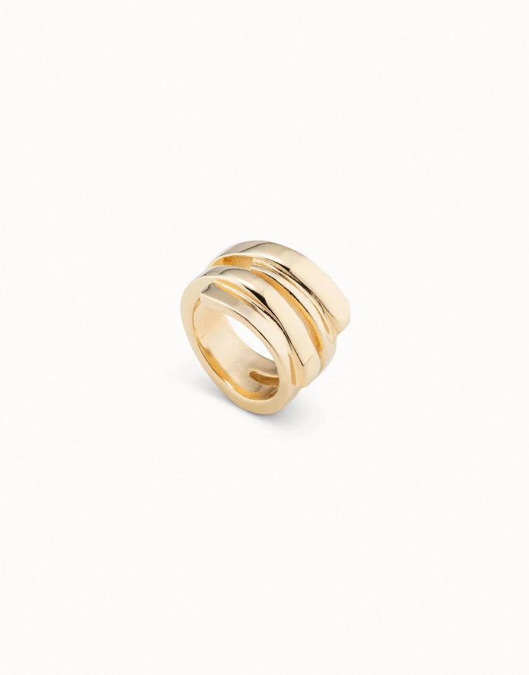 MULTI BAND RING GOLD