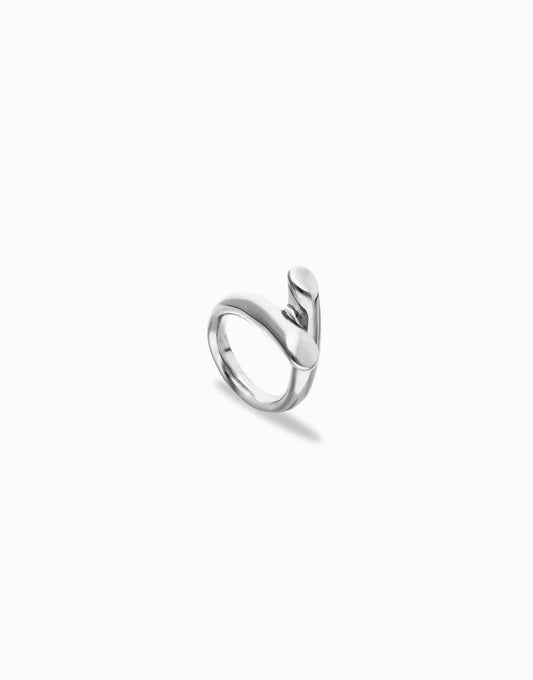 INTERTWINED RING SILVER