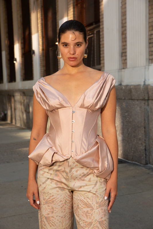 FABIANNE SILK TOP