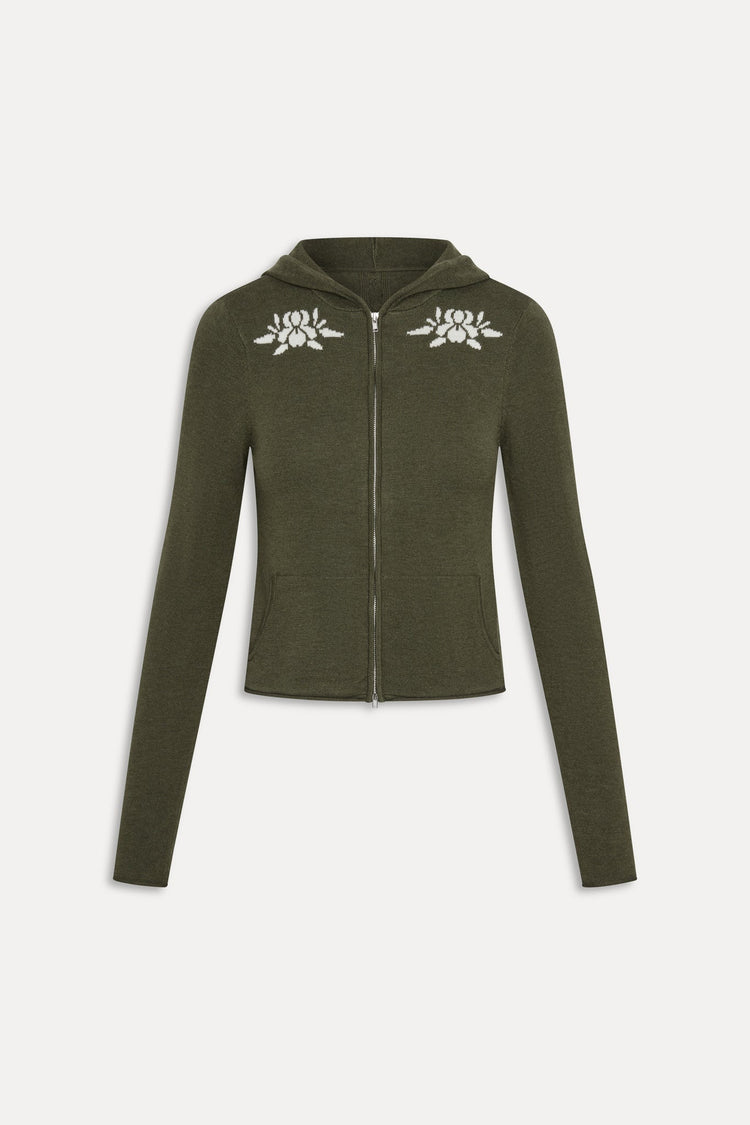 CALVIN ZIP HOODIE