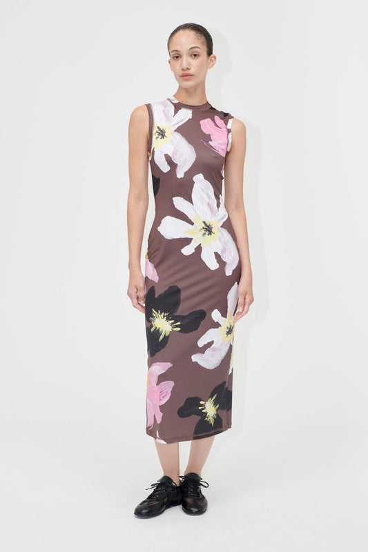 WILDFLOWERS CREWNECK DRESS