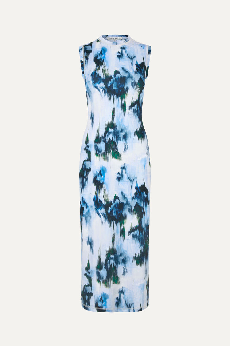LONG CREWNECK DRESS