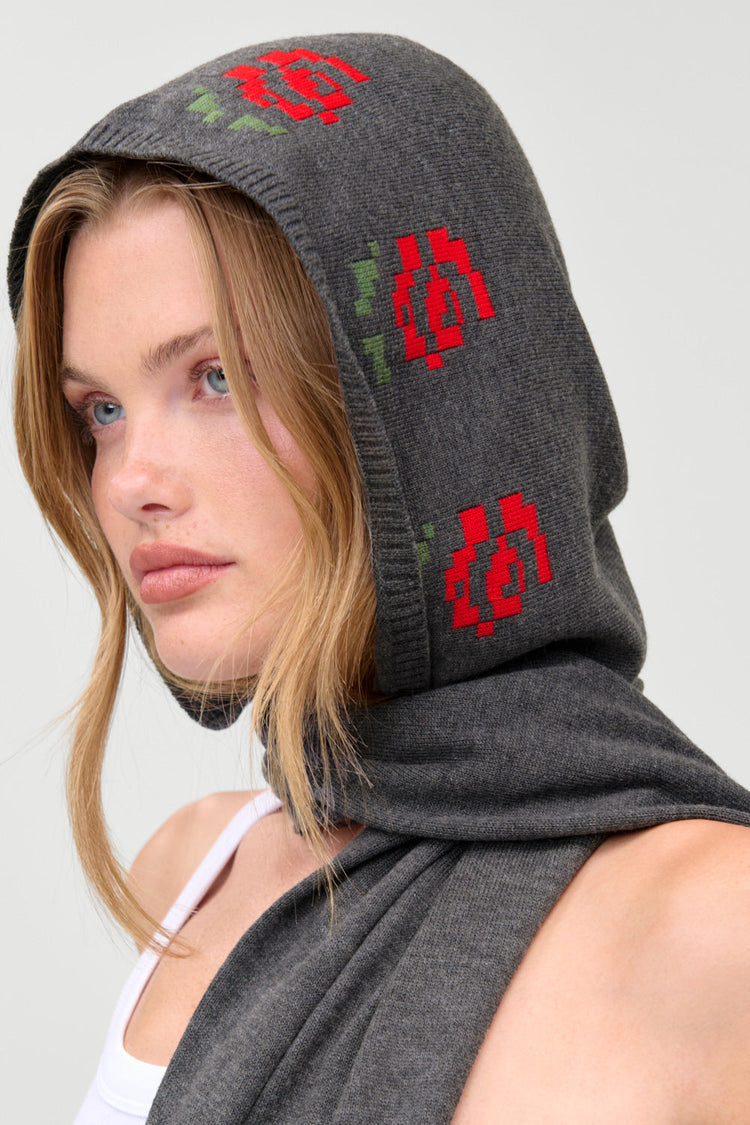 BROOKS HOODED SCARF