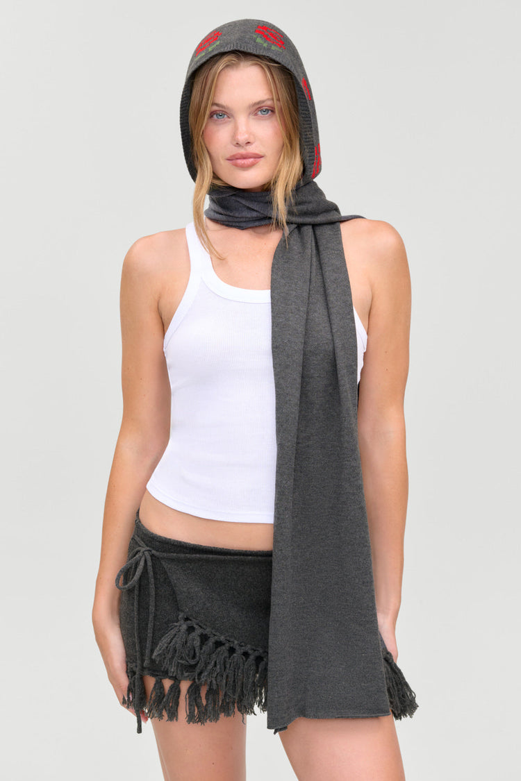 BROOKS HOODED SCARF