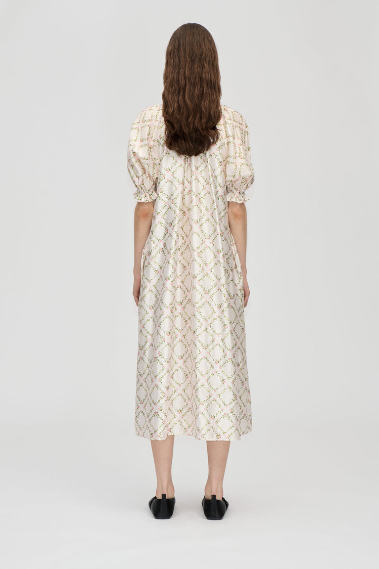 SAKURA CHECK DRESS