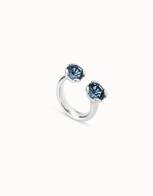 BLUE CRYSTAL RING