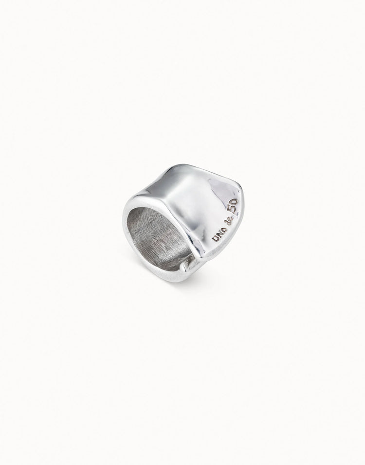 LARGE OPEN RING SILVER