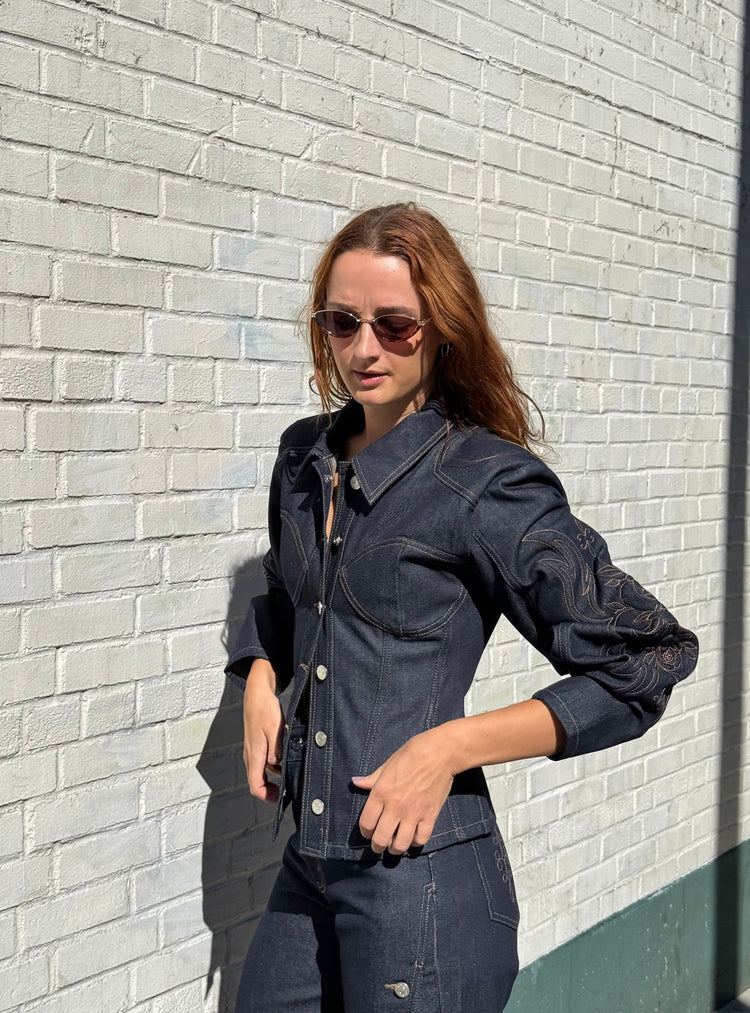 THENNA WAISTED JACKET
