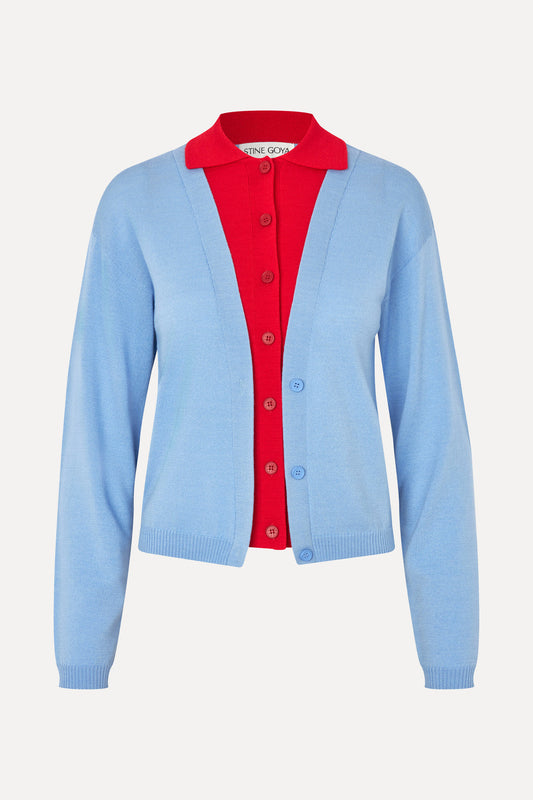 LAYERED CARDIGAN